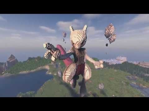 Minecraft Mew and Mewtwo Builds - Pokemon