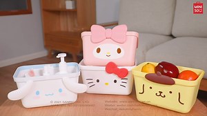 34K views · 924 reactions | Cute Sanrio baskets can both help you organize your space and make your space look nice. Would you choose this to store your stuff? #miniso #sanrio | MINISO | Facebook