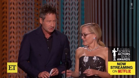 SAG Awards: David Duchovny and Gillian Anderson Have X-Files REUNION!