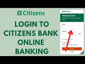 How To Login Citizens Bank Online Banking (2023) | Citizens Bank Online Sign In