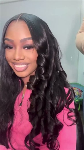 Body wave, Full volume,pre plucked, that is perfect 👀 ✨Follow us to install a wig and get more inspo