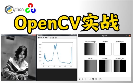 【OpenCV实战】大佬带你系统性学习OpenCV从入门到项目实战，原理详解 代码精讲，究极通俗易懂！