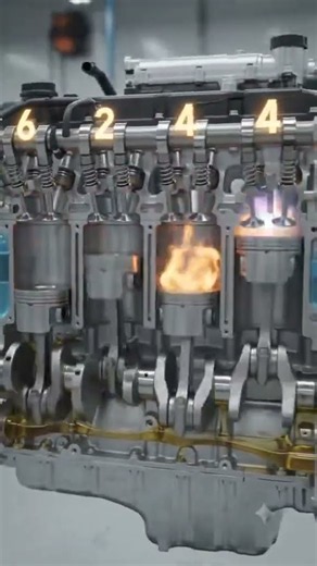 How Does a 6-Cylinder Engine Fire? 🔥 | Firing Order Explained 1-5-3-6-2-4