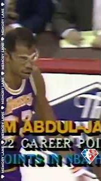Kareem Abdul-Jabbar becomes the NBA’s ALL-TIME leading scorer on this date in NBA history, 1984 📅🏆
