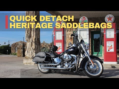 Why Viking Ultimate Motorcycle Saddlebags Are the Easiest to Install on a Harley Softail Deluxe