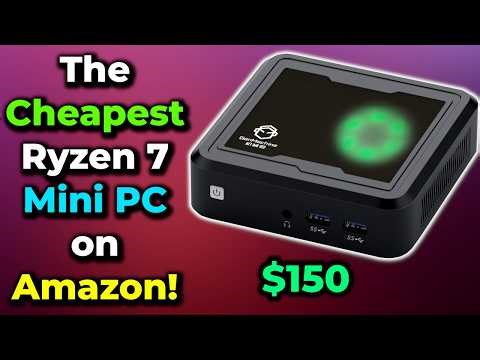 The Cheapest Brand New Ryzen Mini PC On Amazon! What's The Catch? GenMachine Mini PC