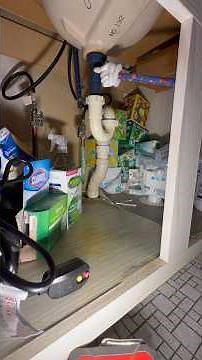 How to fix a slow running bathroom sink drain. #plumbing