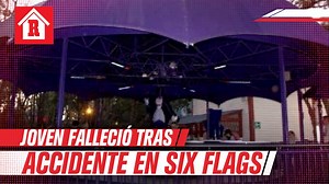 Así fue el accidente del joven que salió volando del juego 'El Pingüino' en Six Flags