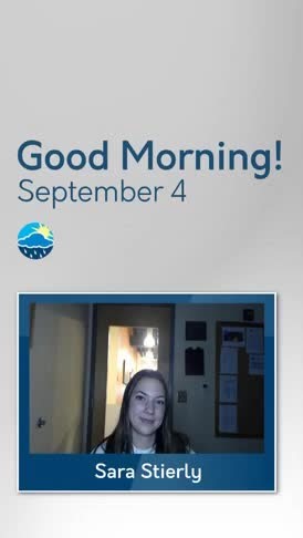 Sara has your forecast for a beautiful Septermber 4th! #pawx