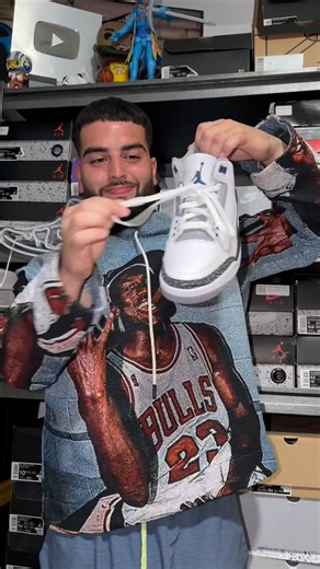 Crazy JORDAN 3 Lace Style!! *TUTORIAL*