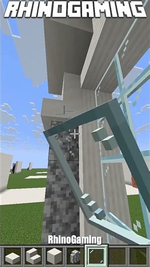 Use This Window Design In Your Next Minecraft Base! #shorts