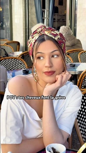 Quand tes cheveux disent non… dis oui au turban #badhairday #turban #hairstyle #hairstyle #diy