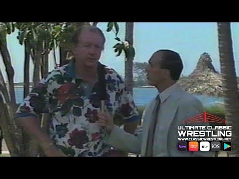Bill Apter interviews Dory Funk Jr. in the Bahamas - IWCCW 91-34