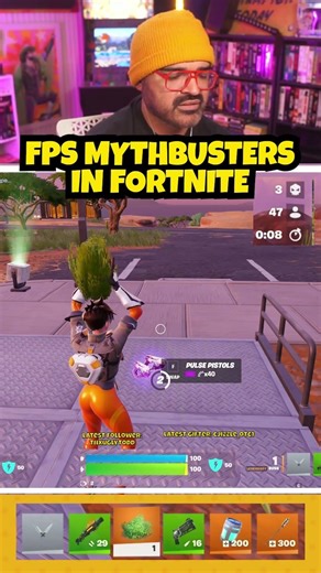 does the bush work with the pluse Pistols? #fortnite Mythbusters