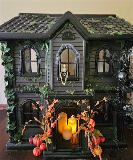 Halloween Dollhouse/halloween Decor - Etsy