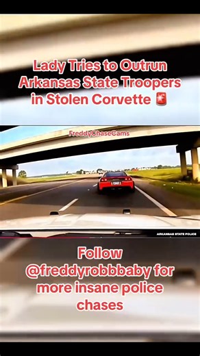 A woman stole a Corvette from the Walmart parking lot in Pocahontas, Arkansas — what happens next had troopers flying down the highway! | Beat Patrol