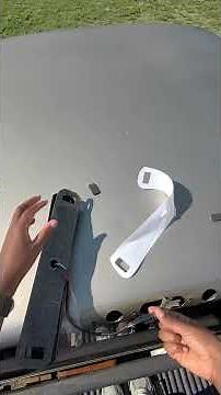 Replacing Third brake light on 1998 Chevy silverado #automobile #howto #chevytrucks #brakelight