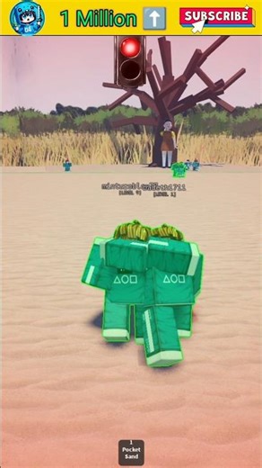 squid gameplay in roblox #shorts #roblox