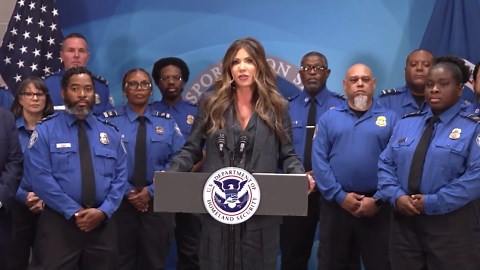 Kristi Noem hands out $10K bonus checks to TSA agents after 43-day shutdown