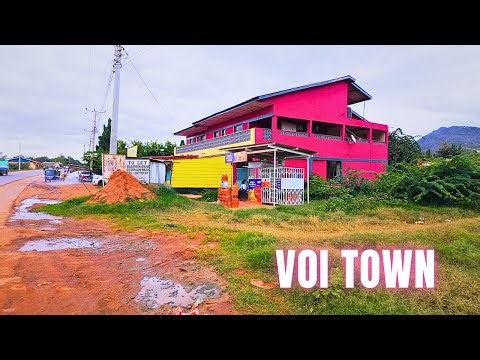 VOI TOWN Walking Tour 🇰🇪 | Kenya Markets, Local Streets & Daily Life in 4K