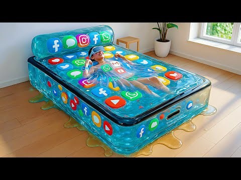 Luxury AI Beds That Look Real 🛏️✨ Satisfying Sleep ASMR