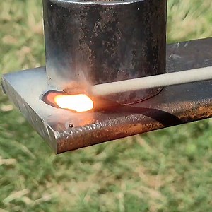 How to weld pipe to thick plate correctly #weldingcreativeandcrafts #welding #welder | Welding Creative & Crafts