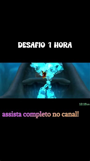VIDEO COMPLETO NO CANAL!! ASSISTAM O DESAFIO DE 1 HORA DE CRASH TWINSANITY #memes #crash #games