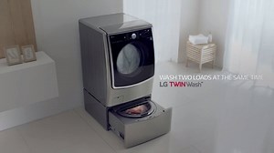 聽說市面上出現了一款"最有效率的洗衣機" 快來看看，就是這款真正的一機雙洗 LG TWINWash™ 雙能洗✨ #LGTWINWash雙能洗 #LGTWINWash http://goo.gl/NbjQOx | LG Global