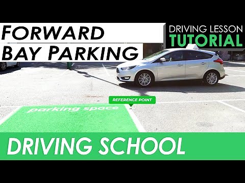 Forward Bay Parking Manoeuvre with Reference Points | Driving Tutorial | Updated 2025
