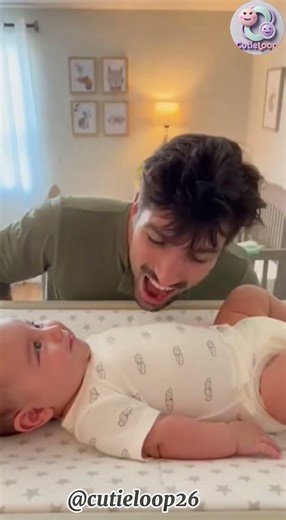 Dad's Raspberry Attack Has Baby Laughing Uncontrollably #babylaughter #dadlife #cute