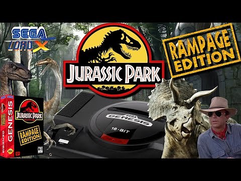 Jurassic Park Rampage Edition - Sega Genesis Review