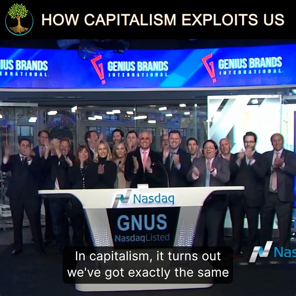 168K views · 52 reactions | Dive into the heart of capitalism's paradox: a world where markets reign but don't define its core. Uncover the hidden mechanics of employer-employee dynamics, where the real exploitation begins. Richard Wolff challenges us to rethink our economic foundations, proposing a radical shift towards worker cooperatives. Could the solution to capitalism's woes lie in the very hands of those it exploits? #workercoop #capitalism #exploitation | Sustainable Human | Facebook