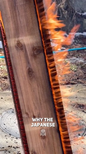 Why Japanese Burn Wood Before Building Homes.