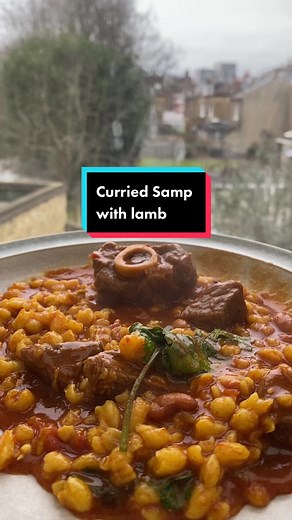Delicious Curried Samp with Lamb Recipe