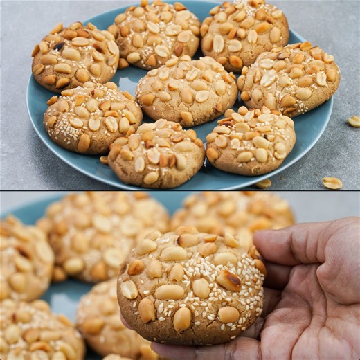 Peanut Biscuits Recipe | Easy Peanut Cookies | Badam Biscuit Recipe | N'Oven | N'Oven - Cake & Cookies