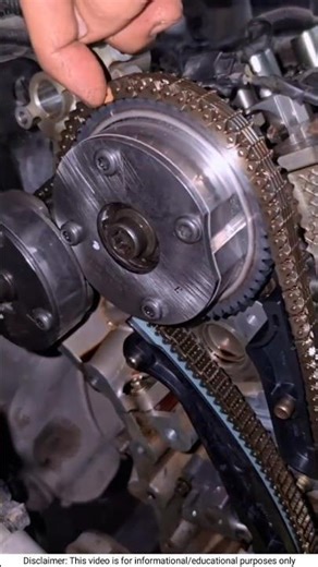 Ford Taurus Engine Timing Fix | #auto #mechanic #carrepair #shortsfeed