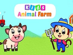 Game Kids Animal Farm online. Play for free