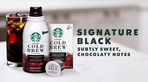 Starbucks Cold Brew Coffee, Signature Black, Single-Serve Concentrate Pods, 6 boxes (36 capsules total)