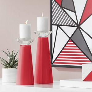 5.4K views · 55 reactions | Introducing Color Plus Candle Holders from Lamps Plus! As part of our Color Plus line, these cone-shaped candle holders are available in 114 different colors, allowing you to easily add a personal touch to your home décor. Hand-crafted in California, the Color Plus Candle Holders are available exclusively at Lamps Plus. Shop Now: https://www.lampsplus.com/products/home-accessories/type_candleholders/manufacturer_color-plus/ | Lamps Plus | Facebook