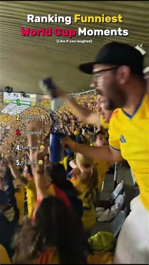 Ranking Funniest World Cup Moments