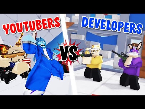 YOUTUBER VS DEVELOPER BATTLE IN ROBLOX RIVALS! (INTENSE)