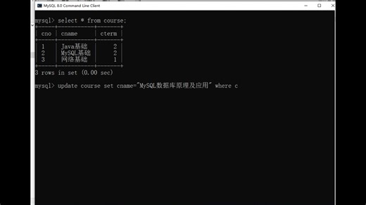 【MySQL基础】16P.使用MySQL修改数据