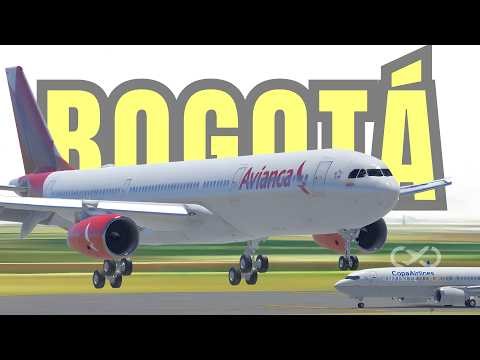 15 Minutes of Epic Plane Spotting in Infinite Flight | El Dorado International Airport Bogotá (BOG)