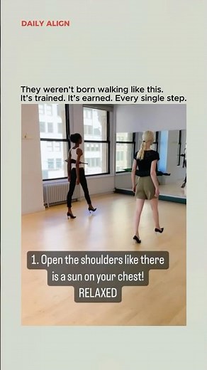 Behind every confident walk is hours of posture training, body awareness, and mindset work.