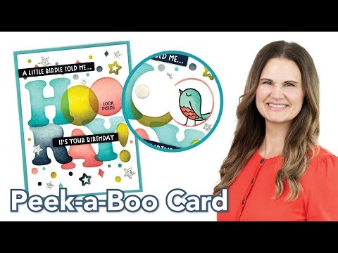 Creating a Peek-a-Boo Card | Beautifully Blended | Taylor VanBruggen