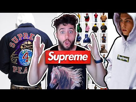 The Entire Supreme Fall/Winter 2023 Lookbook is Incredible