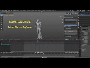 Animation Layers new feature - Extract Marked Keyframes