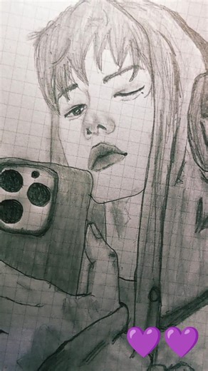 LNGSHOT "Moonwalkin'" Inspired Pencil Sketch 🌙 | Lost in the Tick-Tock Vibes