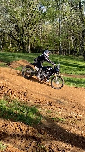 First double on the Pan Am went well. Feels like I am jumping a limousine. 😂 I really need to finish this bike off… it’s missing a gasket for the tank so it splashes gas all over me as I ride. Haha | Rusty Butcher