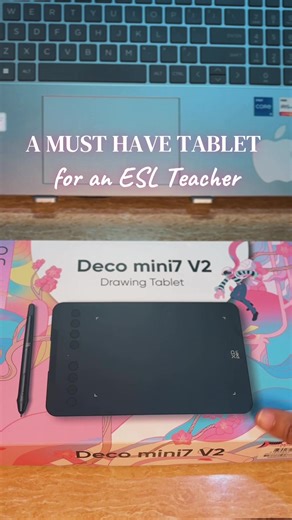 XP-Pen Mini7 V2: The ESL Teacher's Digital Tablet